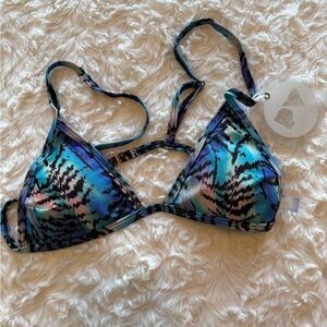Vibrant Multicolor Bikini Top